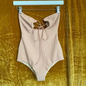 Lolli swim Ribbed One-Piece Swimsuit